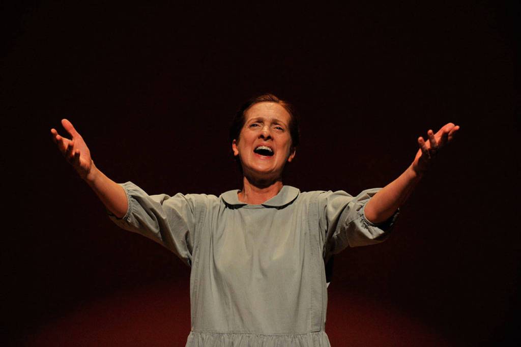 Kate Fuglei stars as &ldquo;Rachel Calof.&rdquo; Photo via rachelcalof.com