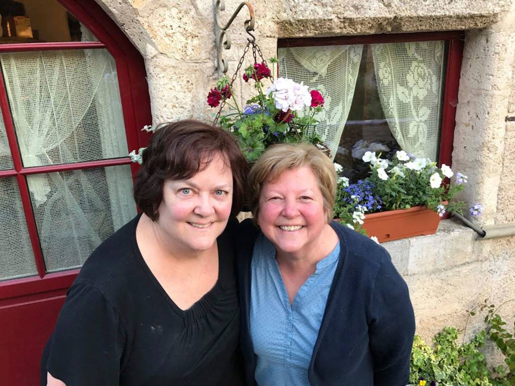 Business partners Ann Lokey and Pat Hains met about a year ago and bonded over their love of Europe and entertaining. Both are empty nesters &mdash; Lokey has four children and Hains has five &mdash; and wanted to start a new venture as they explore life after retirement. Hains was a bed and breakfast owner and worked for the state of Washington for 20 years, and Lokey was a marketing and finance manager for banks. Photo courtesy of Ann Lokey