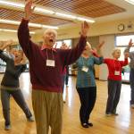 People with Parkinson&rsquo;s in Mercer Island&rsquo;s Dance for PD class learn a routine called the &ldquo;jitterbug.&rdquo; Katie Metzger/staff photo