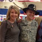 Islander Hilary Benson poses with her brother, U.S. Army LTC Geoffrey Norman, who is currently at the Pentagon, serving as Head of Dominant Maneuvers. Photo courtesy of Hilary Benson