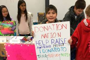 Mercer Island students raise funds for hurricane relief