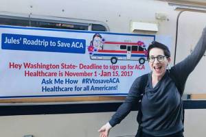 Islander, cancer survivor traverses state to educate about ACA enrollment