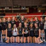 Photo courtesy of John Fisk                                The Mercer Island Islanders volleyball team put together a season for the ages in 2017. Mercer Island, who finished the 2017 season with an overall record of 22-3, earned second place at the Class 3A state volleyball tournament on Nov. 11 at the Toyota Center in Kennewick. The Islanders lost to Capital 3-1 in the Class 3A title match. The Islanders won the second set 25-14, tying the match at 1-1 but lost the final two sets of action. Mercer Island defeated Gig Harbor (3-0), Stanwood (3-1) and Mount Spokane (3-1) at the state tourney.