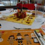 Tables at the Mercer Island Community and Event Center were decorated for the occasion. Katie Metzger/staff photo