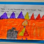 Kindergarten teacher Joby McGowan annually asks his Lakeridge students how to cook a turkey. Heres one response. Photo courtesy of Craig Degginger/Mercer Island School District