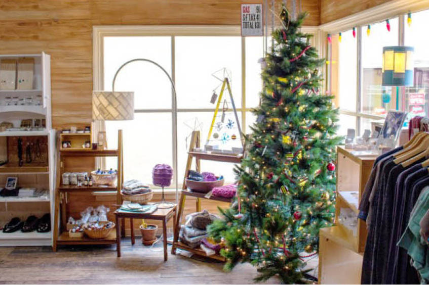 The Gas Station That Turned Into a Holiday Shopping Destination