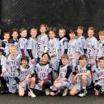 Photo courtesy of Jim Jantos                                The Mercer Island boys lacrosse fifth/sixth grade Silver squad competed at the annual Space Needle Shootout from Dec. 1 through Dec. 3 at the Starfire Sports Complex in Tukwila. The Silver squad finished the 5/6 tournament with an overall record 2-2. The Mercer Island team captured victories against Bellevue and the Eastlake Cardinal. They suffered defeats against the New West Salmonbellies and South Sound 24/25. The Space Needle Shootout is the largest lacrosse tournament in the Northwest with more than 60 teams in attendance.