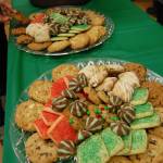 Costco provided a festive dessert for the chambers holiday party. Katie Metzger/staff photo