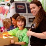 Pacific Science Centers Science on Wheels van will be at Islander Middle School this week. Photo via pacificsciencecenter.org
