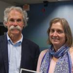 Adair Dingle and Dave Myerson are retiring after a combined 20 years of service on the Mercer Island School Board. Katie Metzger/staff photo