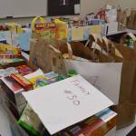 Most schools on Mercer Island held food drives leading up to Thanksgiving and other holidays. Photo courtesy of the Mercer Island School District
