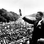 Martin Luther King, Jr. addresses a crowd from the steps of the Lincoln Memorial where he delivered his famous, I Have a Dream, speech during the Aug. 28, 1963, march on Washington, D.C. Photo courtesy of Wikimedia Commons