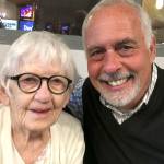 Merle Phillips with Rev. Greg Asimakoupoulos. Photo courtesy of Greg Asimakoupoulos