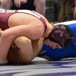 Photo courtesy of Billy Pruchno                                Mercer Island Islanders wrestler Donnie Howard (pictured) earned an individual championship in the 195-pound weight class at the KingCo 3A wrestling tournament on Feb. 3 at North Creek High School.