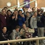 Photo courtesy of Danielle Whipple                                The Mercer Island Islanders swim team captured first place at the KingCo swim and dive championships on Feb. 3 at Kamiak High School. The Islanders, who compiled a staggering 685.5 team points, dominated the meet. Skyline finished in second place with 576 total points. Newport finished in third place with 517.5 team points. Mercer Islands James Richardson earned first place in the 100 free and 200 free. Richardson set a new meet record in the 100 free, clocking a time of 47.11. Gabriel Neale finished in first place in the 1-meter dive event. The 200 free relay quartet of Ethan Schwartz, Killian Riley, Carson Coe and Nate Robinson nabbed a first place finish. The 400 free relay team consisting of Oliver Hoff, Richardson, Robinson and Riley registered a first place finish, clocking a time of 3:11.71 which was a meet record. The Islanders will compete in the Class 3A Sea-King District meet on Feb 9-10 at Mary Wayte Pool on Mercer Island.