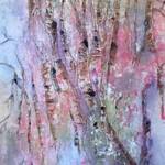 MIVAL will feature the work of the Bond family in March, including this painting by Marianne Bond. The mixed media show also features art by her kids, Eddie and Anna. Image courtesy of Marianne Bond