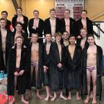 Photo courtesy of Amy Shobe                                The Mercer Island boys swim team captured second place at the Class 3A state swim and dive meet on Feb. 17 at the King County Aquatic Center in Federal Way. The Islanders, who compiled a total of 374 team points, were just 23 points behind first place Bainbridge Island. Mercer Island athletes that competed at the state meet consisted of Carson Coe, Kyle Bailey, Oliver Hoff, Austin Shobe, Nate Robinson, Evan Hill, James Robertson, Jake Headrick, Killian Riley, Caleb Apodaca, Kieran Watson, Collin Ralston, Ethan Schwartz, Dan Gao, Alex Edwards, John Novak and Gabe Neale.                                The 200 free relay team consisting of Hill, Coe, Riley and Hoff earned first place. The 400 free relay quartet of Richardson, Robinson, Hoff and Riley nabbed second place. The 200 medley relay team of Edwards, Richardson, Coe and Bailey captured second place. Richardson collected individual titles in the 100 fly with a time of 49.84 and the 100 backstroke with a time of 49.78.