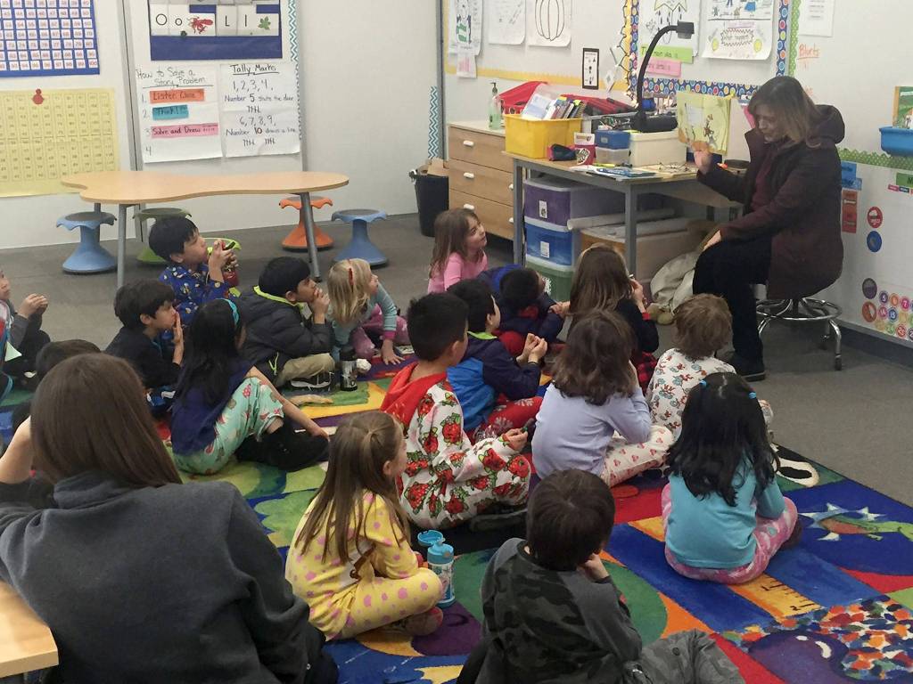 Mercer Island students cut loose with Dr. Seuss