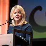 Youth Eastside Services Executive Director Patti Skelton-McGougan at the Invest in Youth breakfast. Photo courtesy of Phillip Johnson