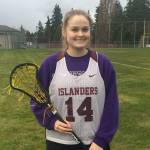 Shaun Scott, staff photo                                Mercer Island Islanders senior girls lacrosse player Katie Brodsky will play collegiate lacrosse for the Arizona State University in Tempe, Arizona next year.