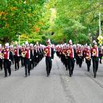 The Mercer Island High School band is marching toward its Rose Parade appearance next year, with a kickoff event set for tonight. Photo courtesy of Allison Nelson