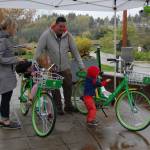 LimeBike offers electric bike demos at the Leap for Green fair. Katie Metzger/staff photo