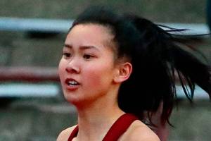 Photo courtesy of Toby Swanson                                The Mercer Island Islanders girls and boys track teams competed at the coveted Eason Invitational on April 21 at Snohomish High School.                                Islanders senior Kayla Lee (pictured) earned first place in the 400-meter dash with a time of 58.35. Mercer Island athletes who competed at the Eason Invitational consist of Christian Avilez, Alex Benson, Hatcher Childress, Michael Deal, Charles Fischer, Alex Pritchard, Ty Thomas, Jeffery Tian, Eli Yen, Maggie Baker, Gretchen Blohm, Eliza Crenshaw, Ella Hensey, Susie Lepow, Katie McCormick, Chloe Michaels, Faith Osei-Tutu, Maya Virdell and Kendra Watson.