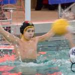 Photo courtesy of Melissa Bakh                                Mercer Island eighth grader Finn Friedland is adept at stopping opposing teams offenses from scoring in water polo from the goalie position. Friedland will be a freshman at Mercer Island High School during the 2018-19 school year.