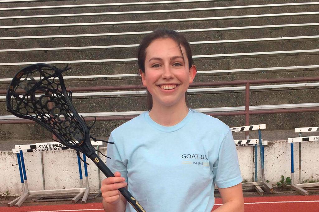 Mercer Island Islanders senior girls lacrosse player Tessa Guerra has scored 31 goals thus far this season. The Islanders have compiled an overall record of 10-1 thus far during the 2018 season. Shaun Scott/staff photo