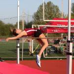 Photo courtesy of Jay Na                                The Mercer Island Islanders girls track and field squad earned third place as a team, compiling 59 team points at the 42nd annual Lake Washington All-Girls Invitational on April 28. Kamiak captured first place (87 team points) at the event.                                The Islanders 800 relay quartet consisting of Kayla Lee, Margaret Baker, Gretchen Blohm and Eliza Crenshaw earned first place with a time of 1:45.56. Mercer Islands 1600 relay squad of Maya Virdell, Lee, Baker and Blohm cruised to a first place finish with a time of 4:03.58. Lee captured second place in the 200 with a time of 26.31. Baker captured second place in the 400 with a time of 58.74. Islanders senior Katie McCormick (pictured) competed in the high jump.