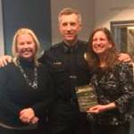 Rep. Tana Senn with Ed Holmes, Chief of the Mercer Island Police Department, and Erica Hallock, State Director of Fight Crime: Invest in Kids.