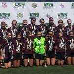 Photo courtesy of Jordan Friedman                                The Mercer Island FC Maroon 17U girls soccer team defeated Washington Premier FC 4-2 in the Presidents Cup state championship game on May 13 at the Starfire Sports Complex in Tukwila. The Mercer Island squad also defeated Federal Way FC 5-1 in the semifinals on May 12.
