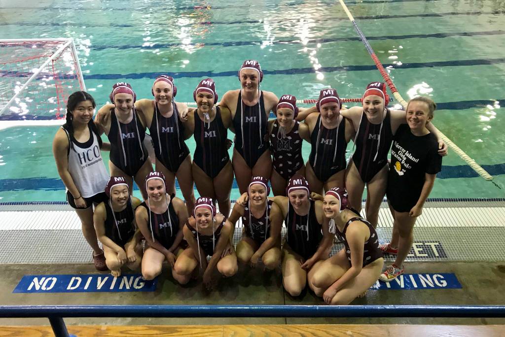 Photo courtesy of Debby Wilson                                The Mercer Island Islanders girls water polo team will compete at the state tournament from May 24-26 at Curtis High School in University Place.