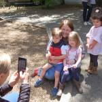 Exceptional Educator Michele Saunders poses for a photo with students at Sunnybeam School on May 30. Katie Metzger/staff photo