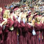 Mercer Island High School graduates 360