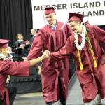 Mercer Island High School graduates 360