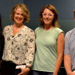 Left to right: Jessie Ong, Kathleen Long, Stacy Svedberg and Creighton Laughary. Courtesy of the Mercer Island School District