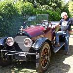 Islander Steve Hearon poses with his 1918 Cadillac, which he bought and restored. To celebrate its 100th birthday, the car will be featured in the Summer Celebration parade and Mercer Island Car Show on July 14-15. Photo courtesy of Tom Alberts