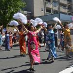 Members of the Mercer Island Chinese Association dance at the parade on July 14. Katie Metzger/staff photo
