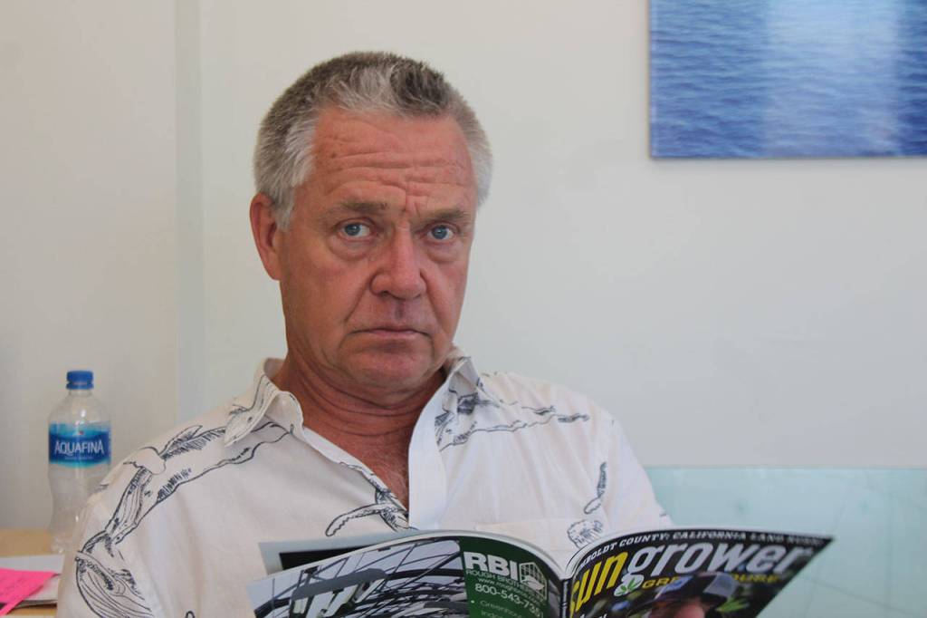 Greg James, a Mercer Island resident, is the publisher of Marijuana Venture, a highly successful pot industry magazine. Aaron Kunkler/staff photo