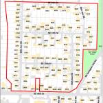 The city issued a water boil advisory Thursday to approximately 105 homes in the area pictured. Map courtesy of city of Mercer Island