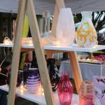 Glass artists feature their work at Art Uncorked on Mercer Island. Katie Metzger/staff photo