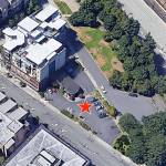 The city advertised an opportunity site for a mixed use building in downtown Mercer Island, and received nine submissions in an RFQ process. Photo courtesy of the city of Mercer Island