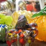 Glass pumpkins will be for sale at local businesses and at the Lakeridge Pumpkin Patch to raise money for Mercer Island Youth and Family Services. Photo via Facebook