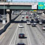 Toll lane trips on Interstate 405 were higher than expected during the 2018 fiscal year. Since it opened in the fall of 2015 through the first quarter of this year, the toll lanes had raise nearly $59 million in revenue. Aaron Kunkler/staff photo