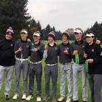 The Mercer Island Islanders boys golf team won the KingCo 2A/3A tournament on Oct. 15 and 3A SeaKing golf tournament on Oct. 23. The Islanders will compete in the Class 3A state golf tournament this May. Photo courtesy of Tyson Peters