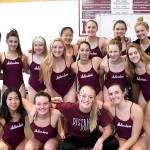 The Mercer Island Islanders girls swim team earned third place as a team at the Class 3A SeaKing district championships on Nov. 3 at Mary Wayte Pool on Mercer Island. The 200 medley relay team consisting of Alex Williams, Grace Olsen, Cayla Prophater and Julia Williamson captured fourth place. The 200 free relay team of Ellie Bailey, Annie Pearse, Williamson and Olsen earned fifth place. The 400 free relay team of Hailey Vandenbosch, Prophater, Pearse and Bailey captured fifth place.                                Islanders junior Sophia McGuffin earned first place in the diving portion of the meet. Bailey earned eighth place in the 50 free and 10th place in the 100 free. Sophomore Grace Lennington captured 10th place in the 500 free. Senior Chloe Mark earned ninth place in the 200 free and sixth place in the 500 free. Olsen finished in ninth place in the 200 IM and sixth place in the 100 breaststroke. Pearse registered a third-place finish in the 50 free and third place in the 100 free. Prophater finished in fifth place in the 200 IM and third place in the 500 free. Mira Tang captured ninth place in the 100 back. Vandenbosch earned 10th place in the 200 free and ninth place in the 100 fly. Williams finished in sixth place in the 100 back. Williamson earned ninth place in the 50 free and eighth place in the 100 free. Sophomore Katie Williamson finished in fifth place in the 100 back. Photo courtesy of Allison Nelson