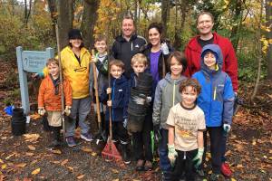 Work party at Homestead