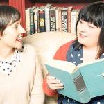 KCLS launched its first podcast called The Desk Set. The podcast is hosted by librarians Britta Barrett and Emily Calkins. Photo courtesy of The Desk Set.