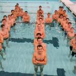 Perfection in dual meets was attained during the 2017 season for the Islanders boys swim team in KingCo contests in the pool.                                The Islanders picked up where they left off last season, cruising to a 105-55 win in the season opener against the Bellevue Wolverines on Nov. 29. The Islanders swim program has now won eight consecutive KingCo dual swim meets since the 2017-18 season. Mercer Island has a wealth of experience returning to the varsity roster during the 2018-19 season. Alex Edwards, Daniel Gao, Jake Headrick, Evan Hill, Gabriel Neale, John Novak, Collin Rallston, James Richardson, Killian Riley, Nate Robinson, Ethan Schwartz and Kieran Watson were all on the varsity roster last season and return this year. Islanders athletes capturing first place against Bellevue in their respective events consisted of Justin Robinson (500 free, 50 free, 400 free relay, 200 medley relay), Schwartz (100 free, 400 free relay, 200 medley relay, 100 back), Rallston (200 medley relay, 200 free relay, 200 IM), Riley (200 free relay, 400 free relay), Carter Whipple (200 medley relay, 200 free relay), Connor Hanson (200 free relay) and John Novak (400 free relay). Photo courtesy of Scott Richardson